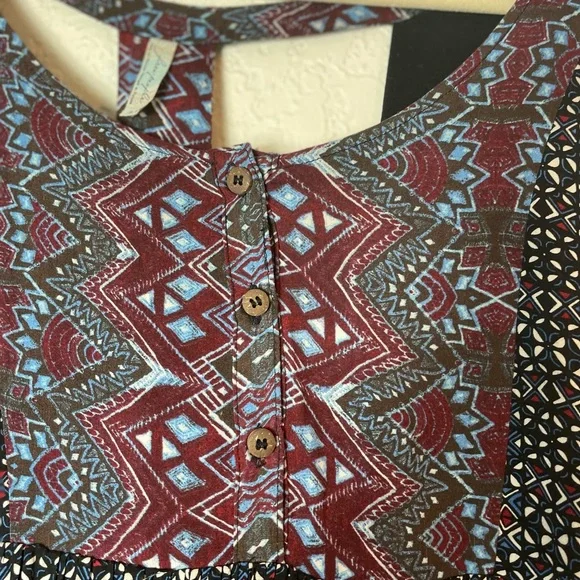 Free People Sundown Babydol Mini Dress Sz M - Picture 3 of 6